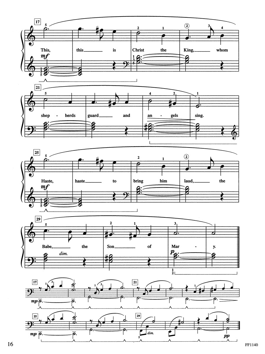 Piano Adventures® Level 2B Christmas Book