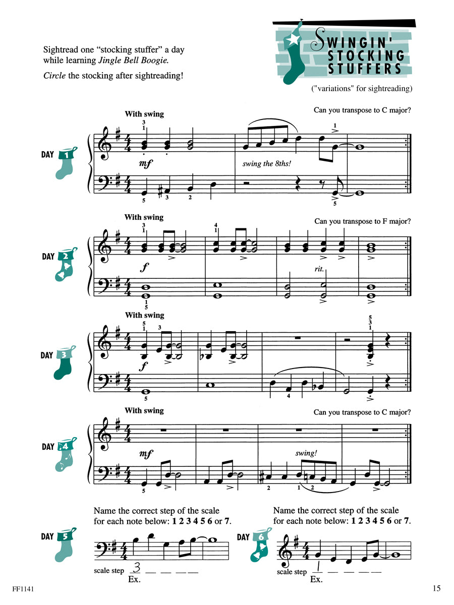 Piano Adventures® Level 3A Christmas Book