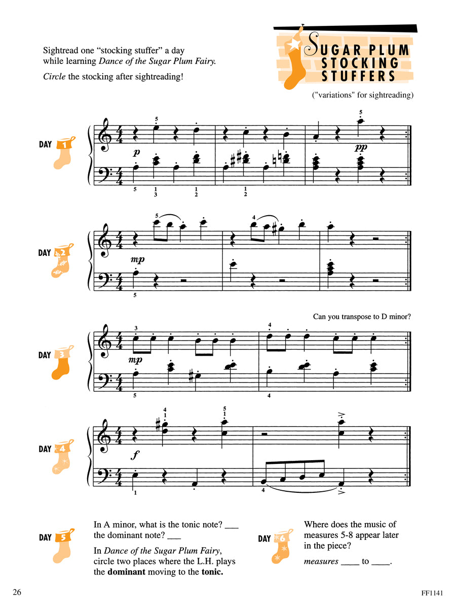 Piano Adventures® Level 3A Christmas Book