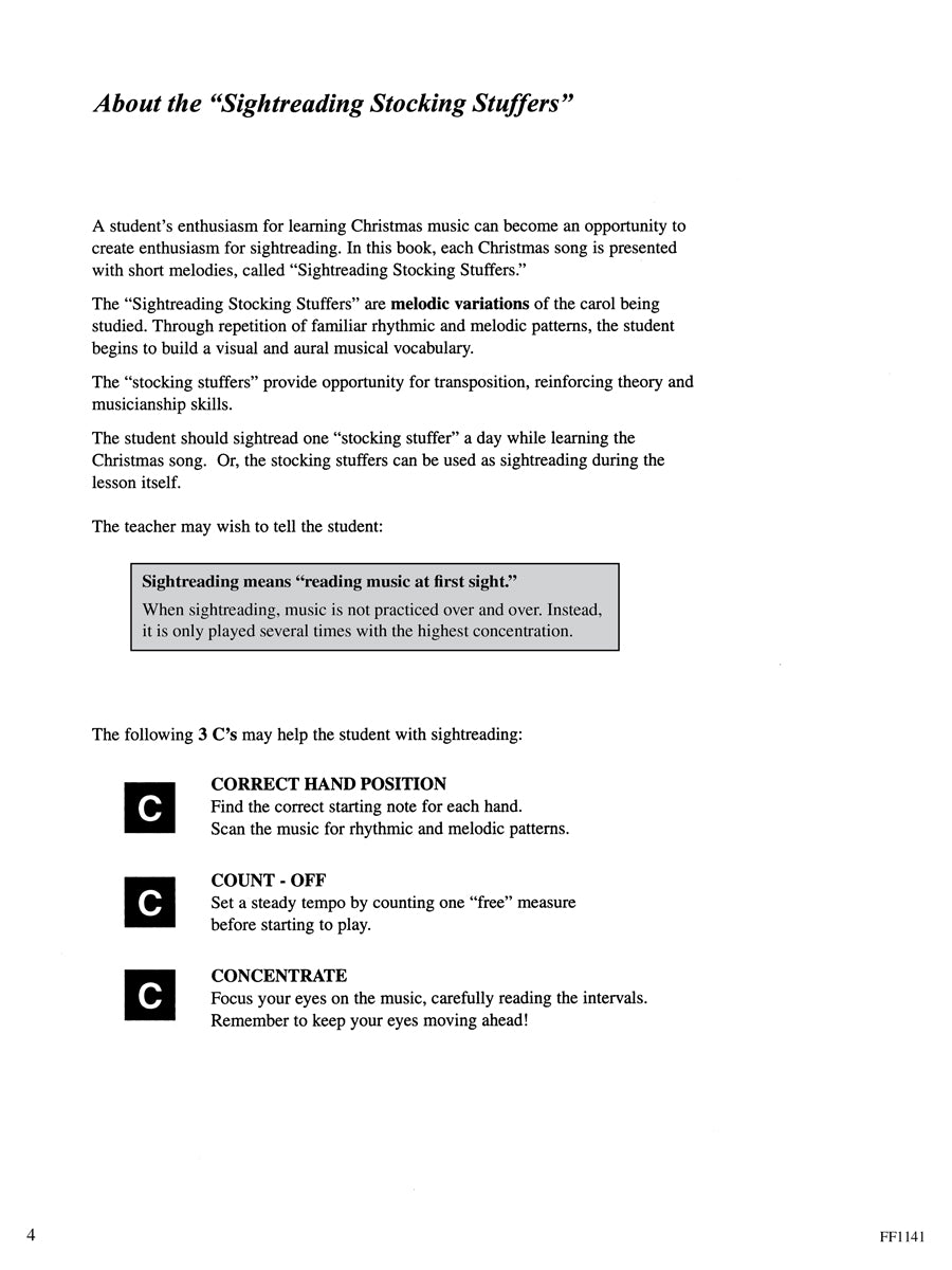 Piano Adventures® Level 3A Christmas Book