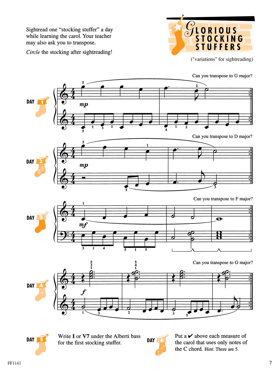 Piano Adventures® Level 3A Christmas Book