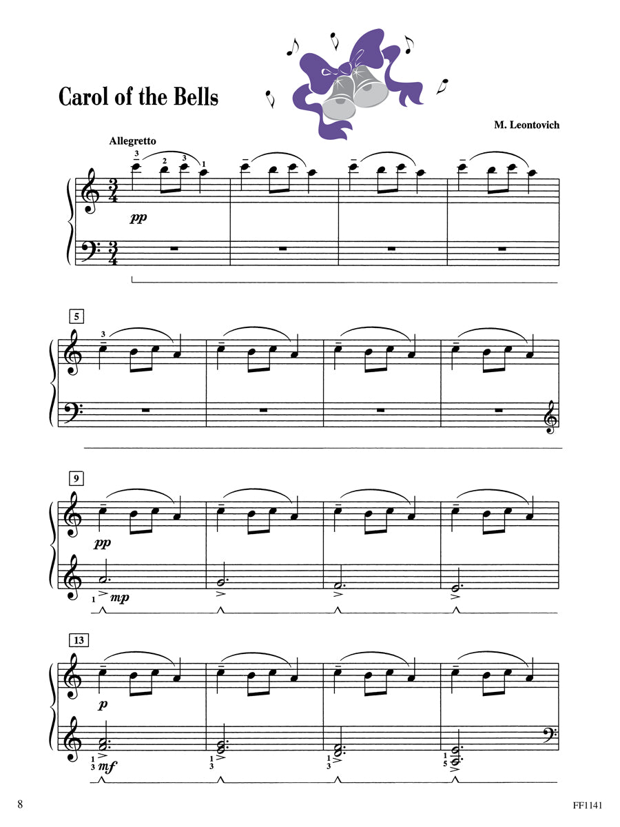 Piano Adventures® Level 3A Christmas Book