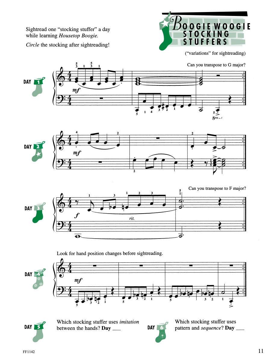 Piano Adventures® Level 4 Christmas Book