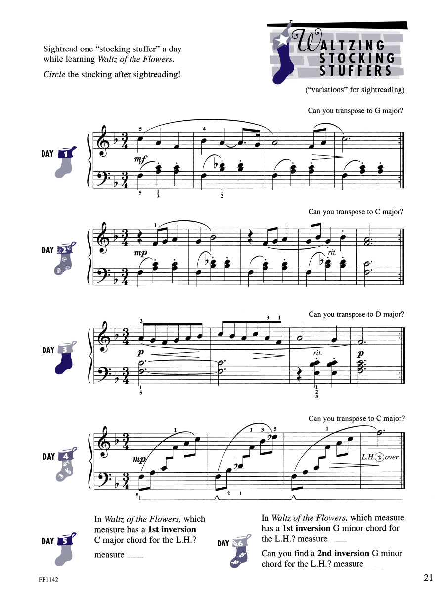 Piano Adventures® Level 4 Christmas Book