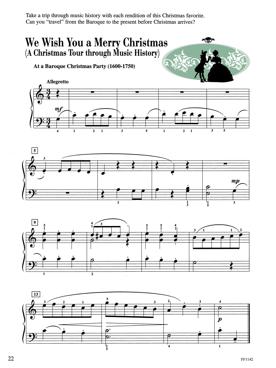 Piano Adventures® Level 4 Christmas Book