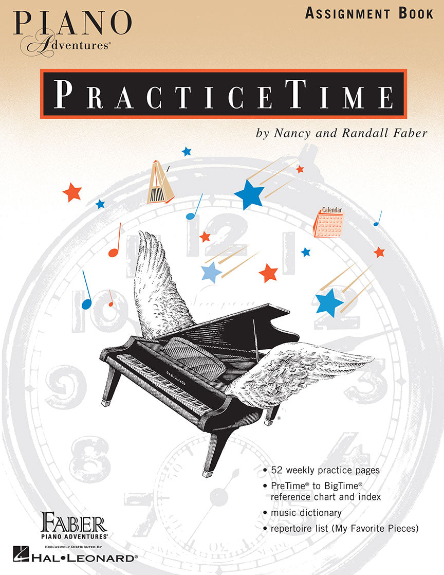 Piano Adventures PracticeTime Assignment Book