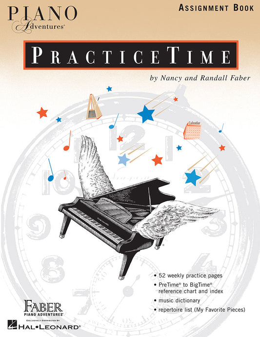 Piano Adventures PracticeTime Assignment Book