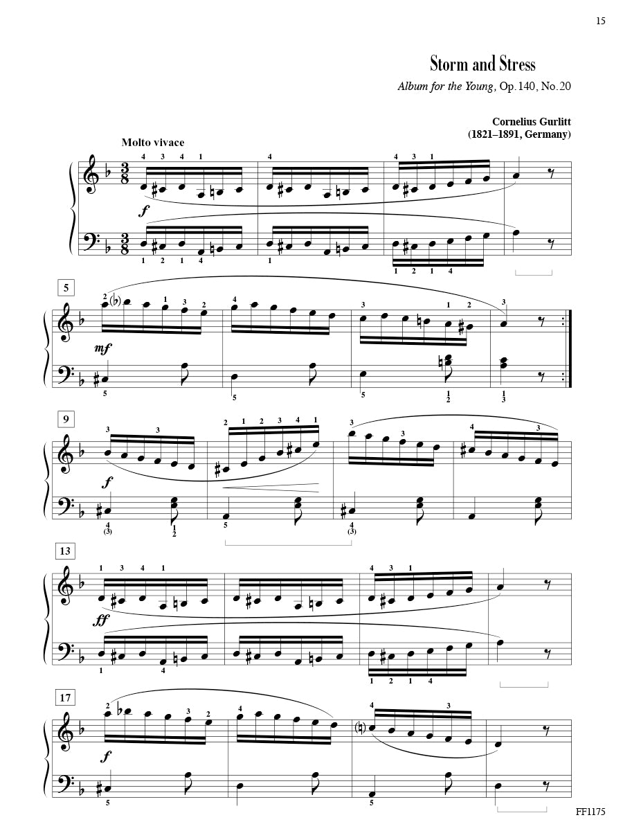 Piano Literature for a Dark and Stormy Night