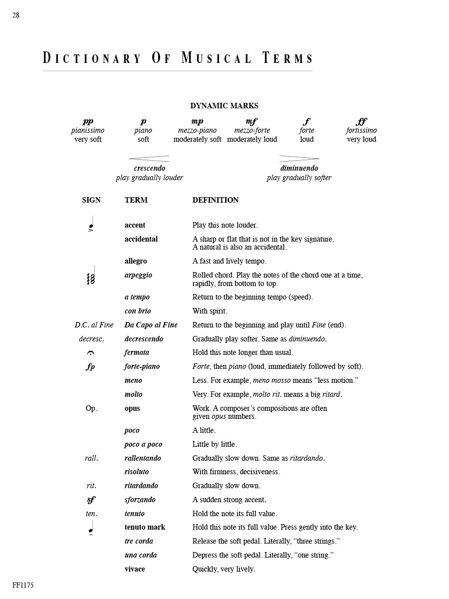 Piano Literature for a Dark and Stormy Night