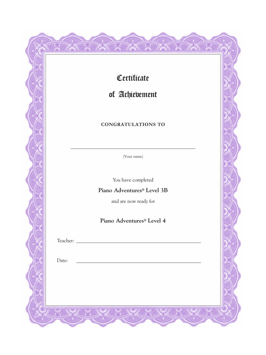 Piano Adventures® Level 3B Lesson Book – 2nd Edition