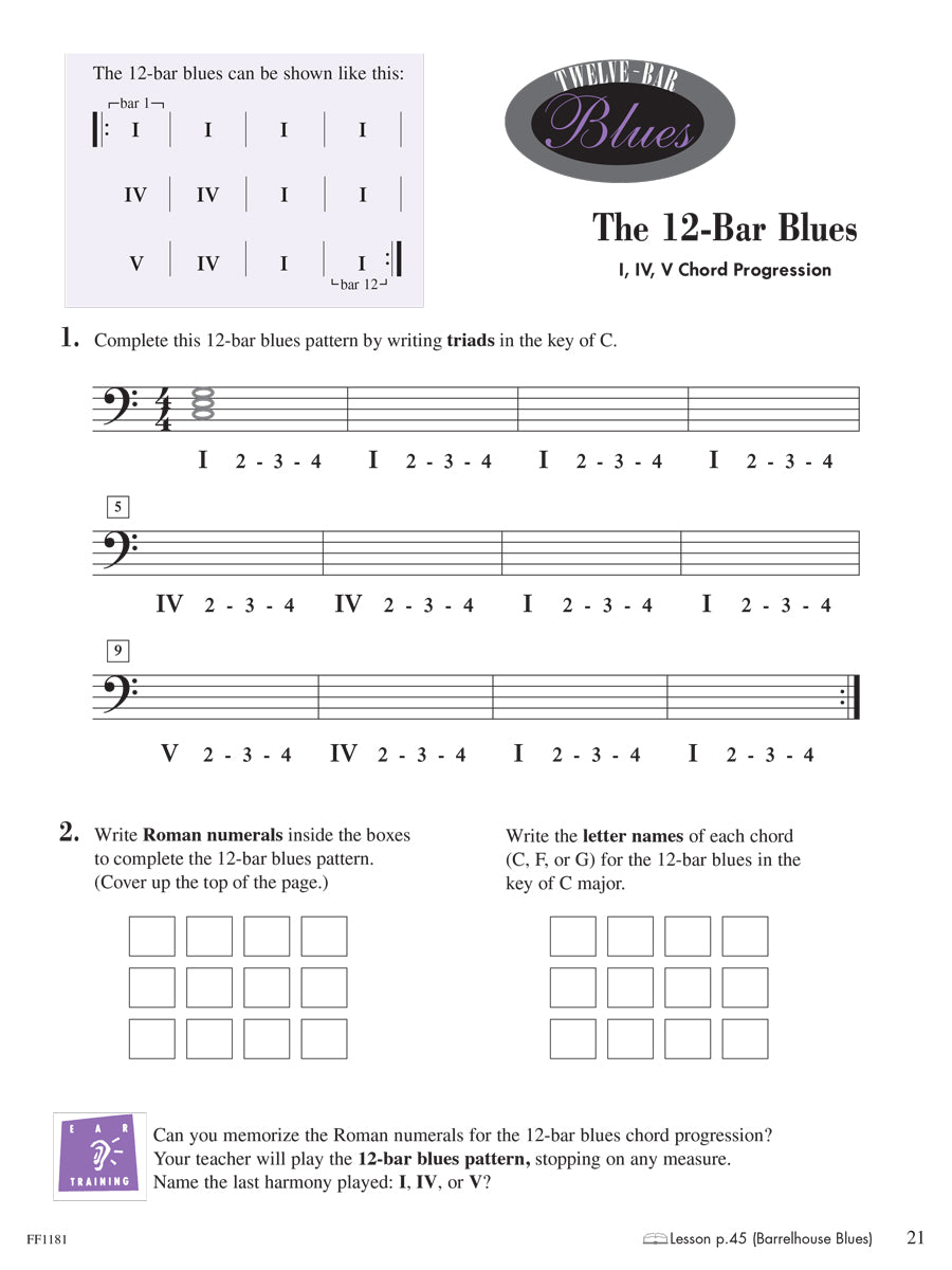 Piano Adventures® Level 3B Theory Book – 2nd Edition