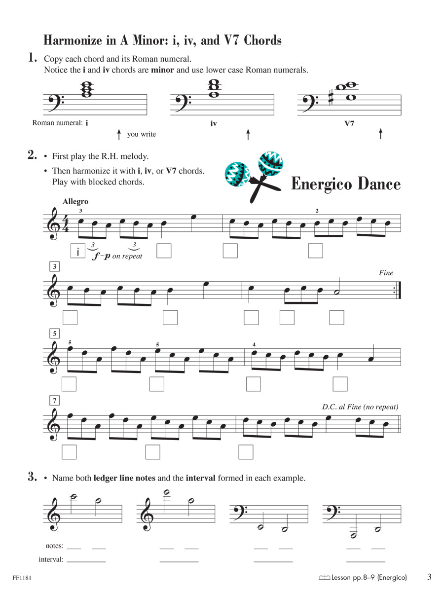 Piano Adventures® Level 3B Theory Book – 2nd Edition