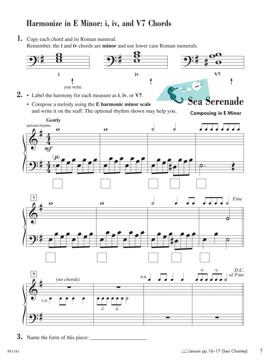 Piano Adventures® Level 3B Theory Book – 2nd Edition