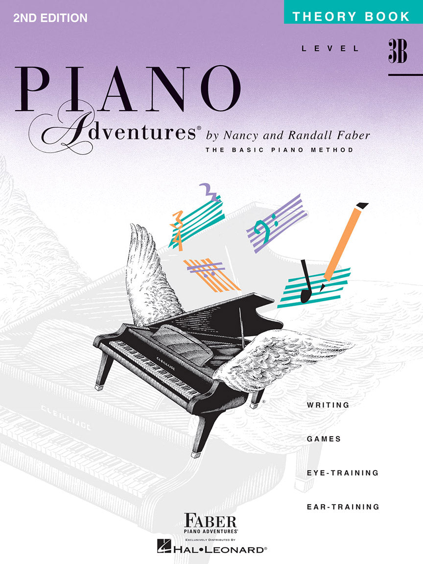 Piano Adventures® Level 3B Theory Book – 2nd Edition