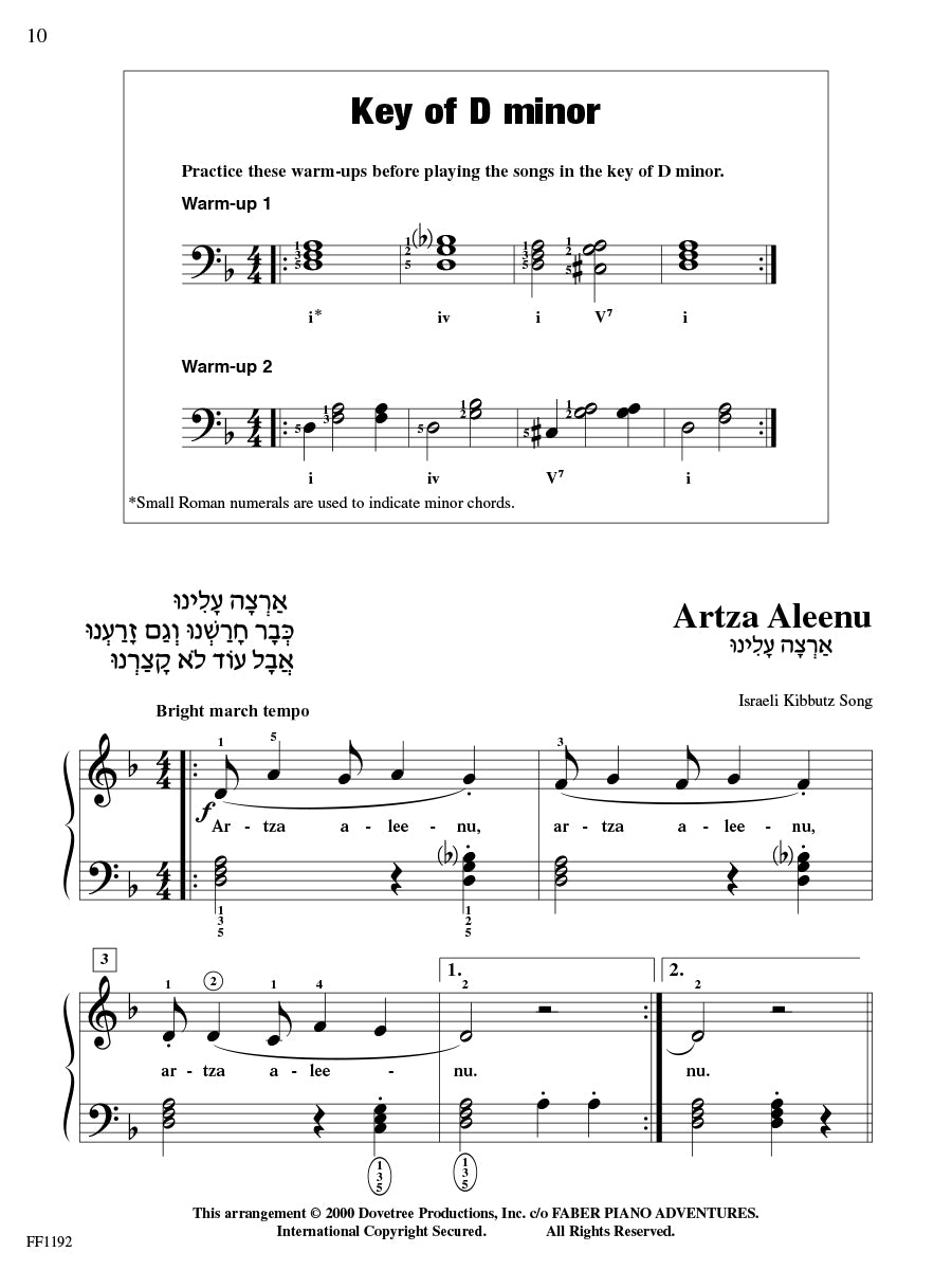 ChordTime® Piano Jewish Favorites