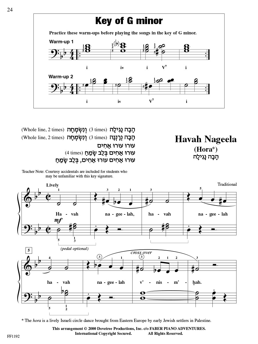 ChordTime® Piano Jewish Favorites