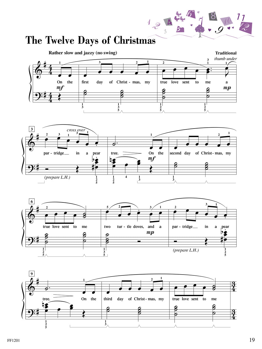 Piano Adventures® Level 3B Christmas Book