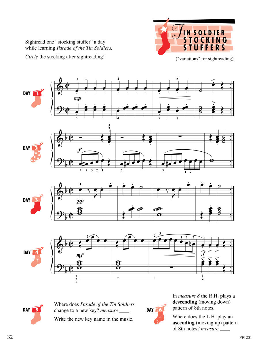Piano Adventures® Level 3B Christmas Book