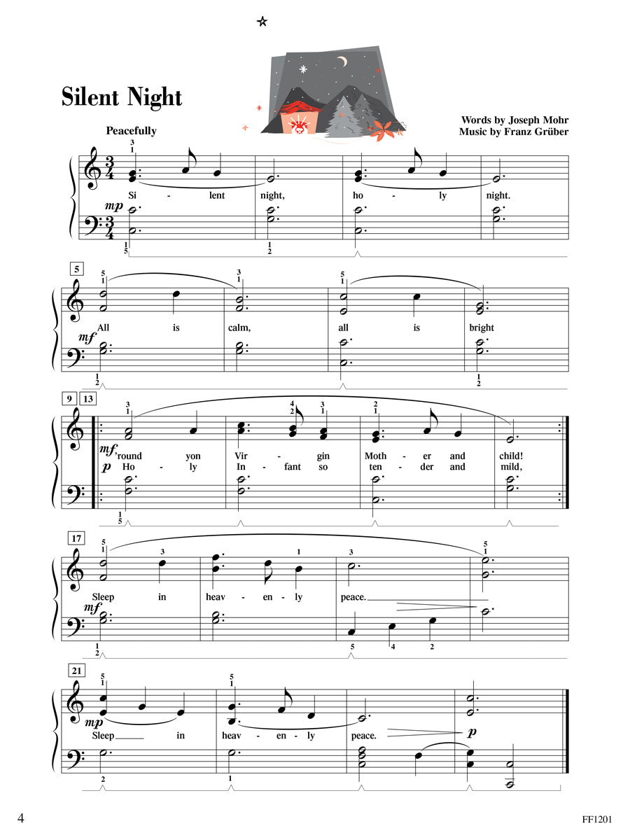 Piano Adventures® Level 3B Christmas Book