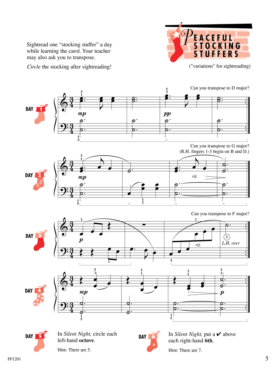 Piano Adventures® Level 3B Christmas Book
