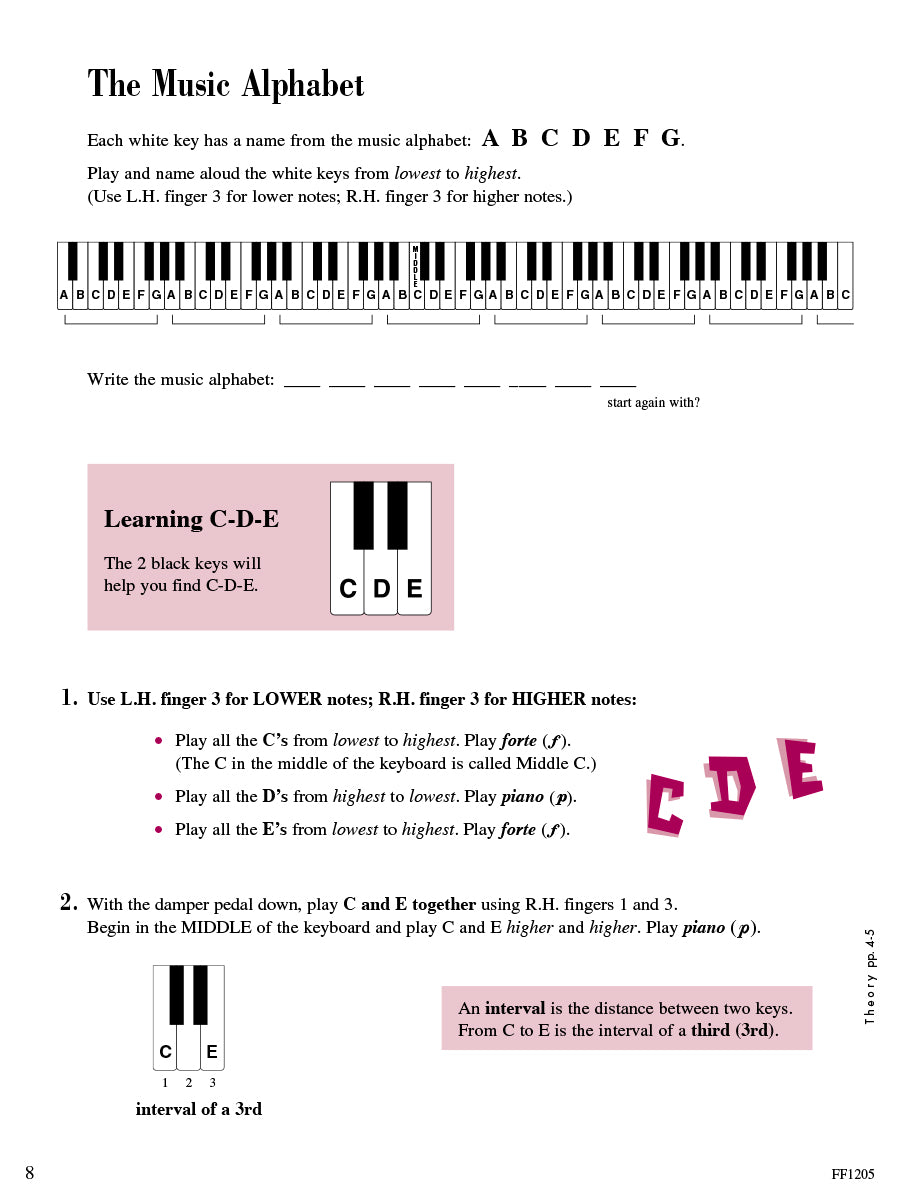 Accelerated Piano Adventures® Lesson Book 1