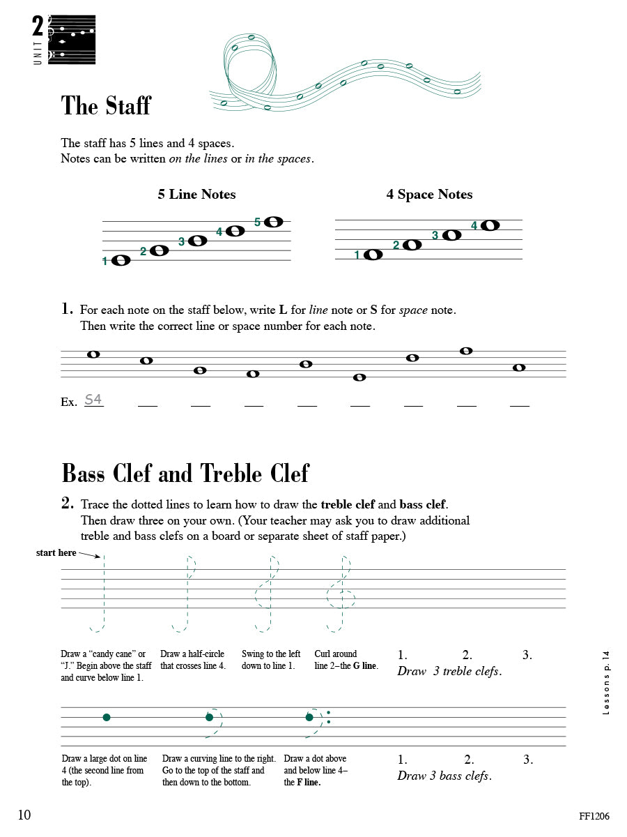 Accelerated Piano Adventures® Theory Book 1