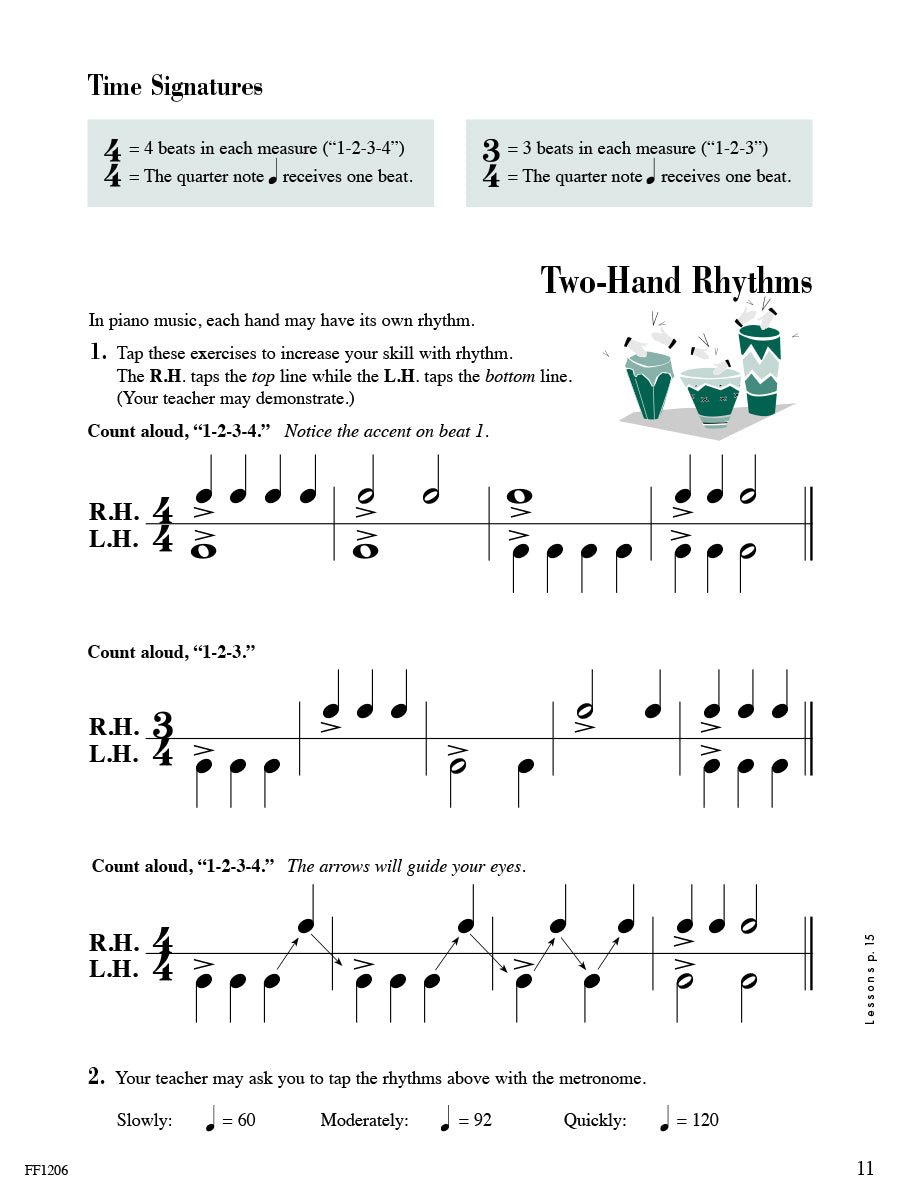 Accelerated Piano Adventures® Theory Book 1