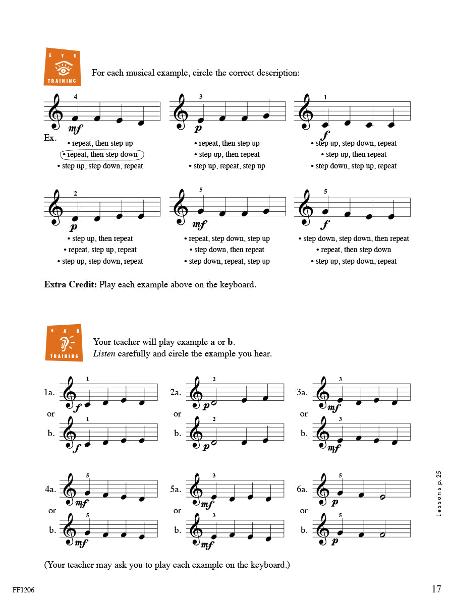 Accelerated Piano Adventures® Theory Book 1