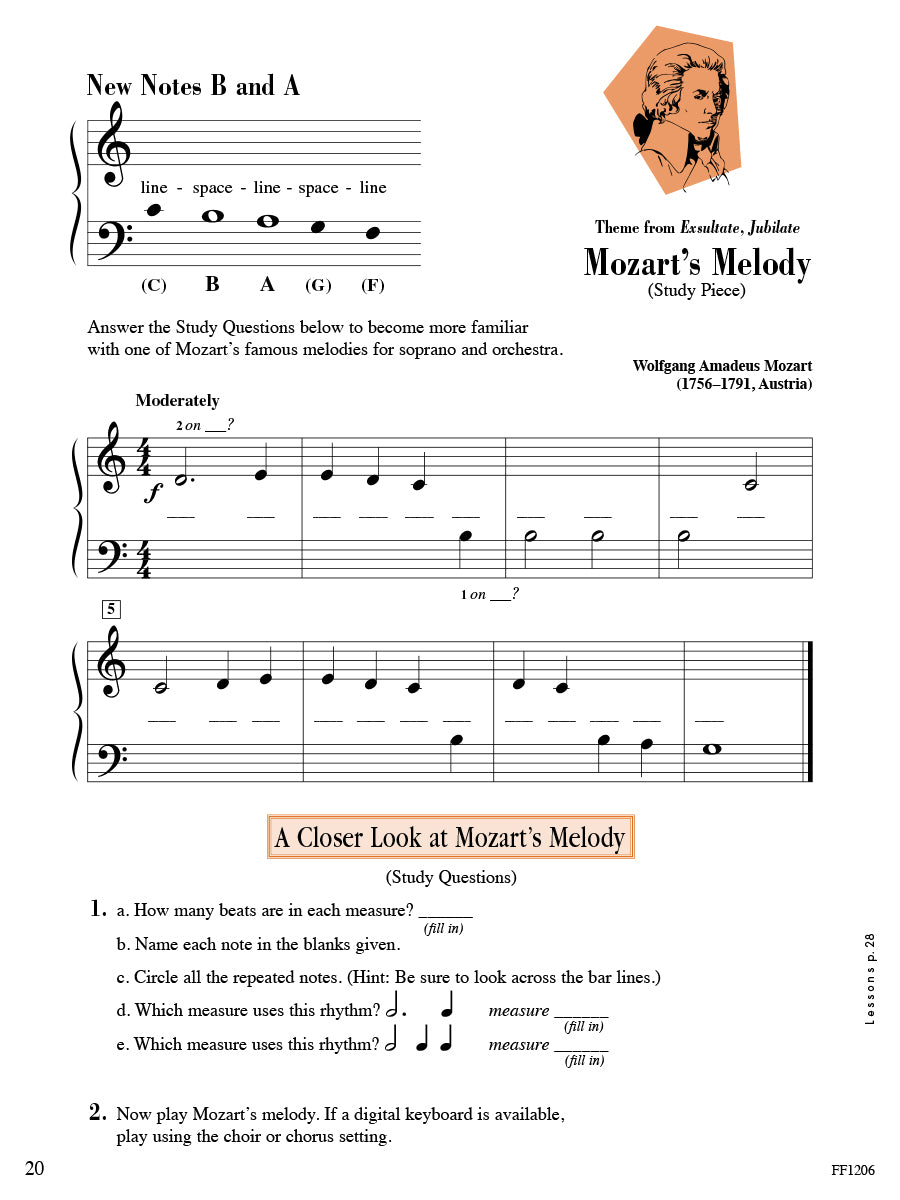 Accelerated Piano Adventures® Theory Book 1