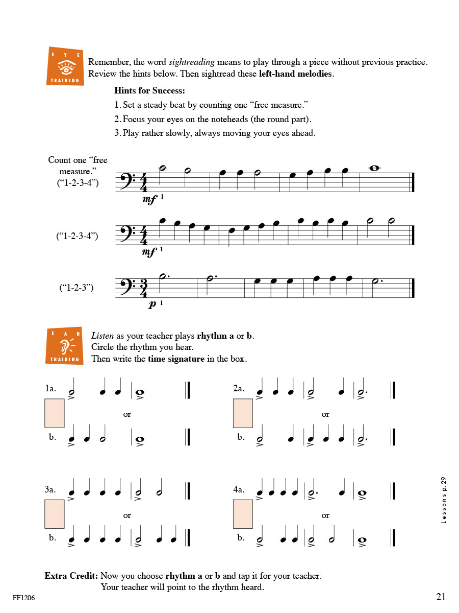 Accelerated Piano Adventures® Theory Book 1