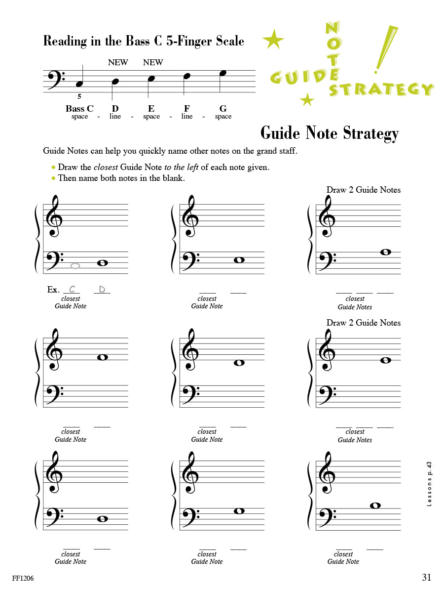 Accelerated Piano Adventures® Theory Book 1