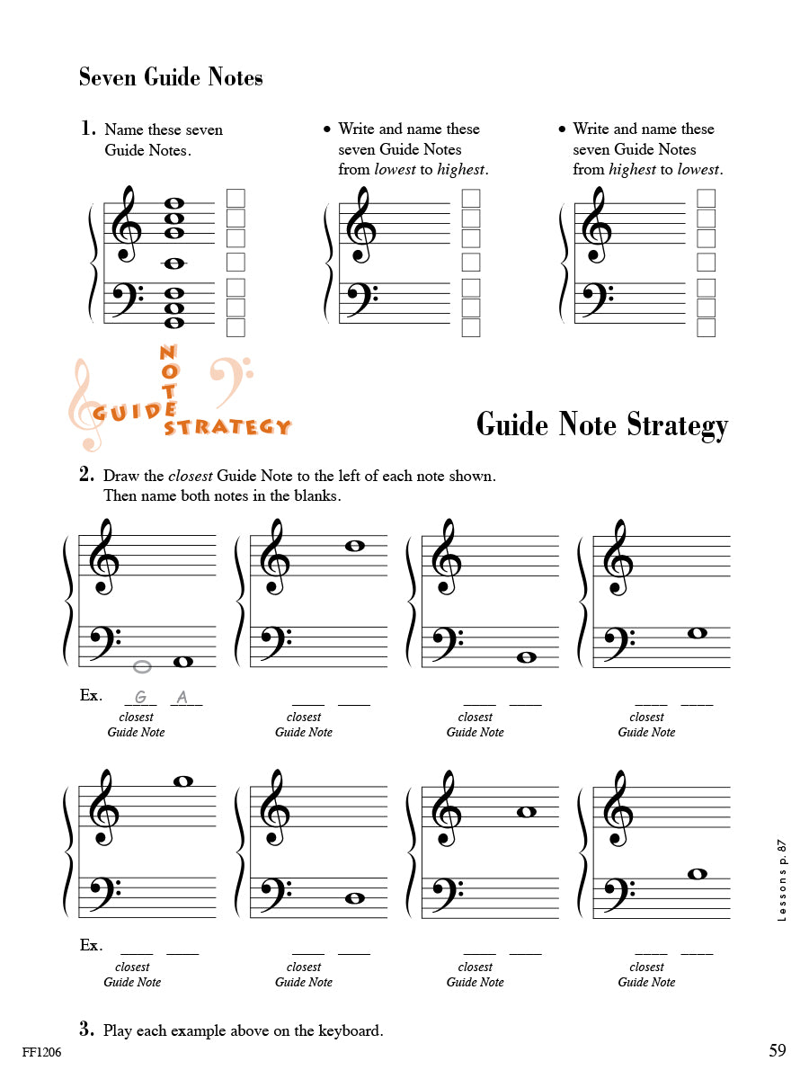 Accelerated Piano Adventures® Theory Book 1