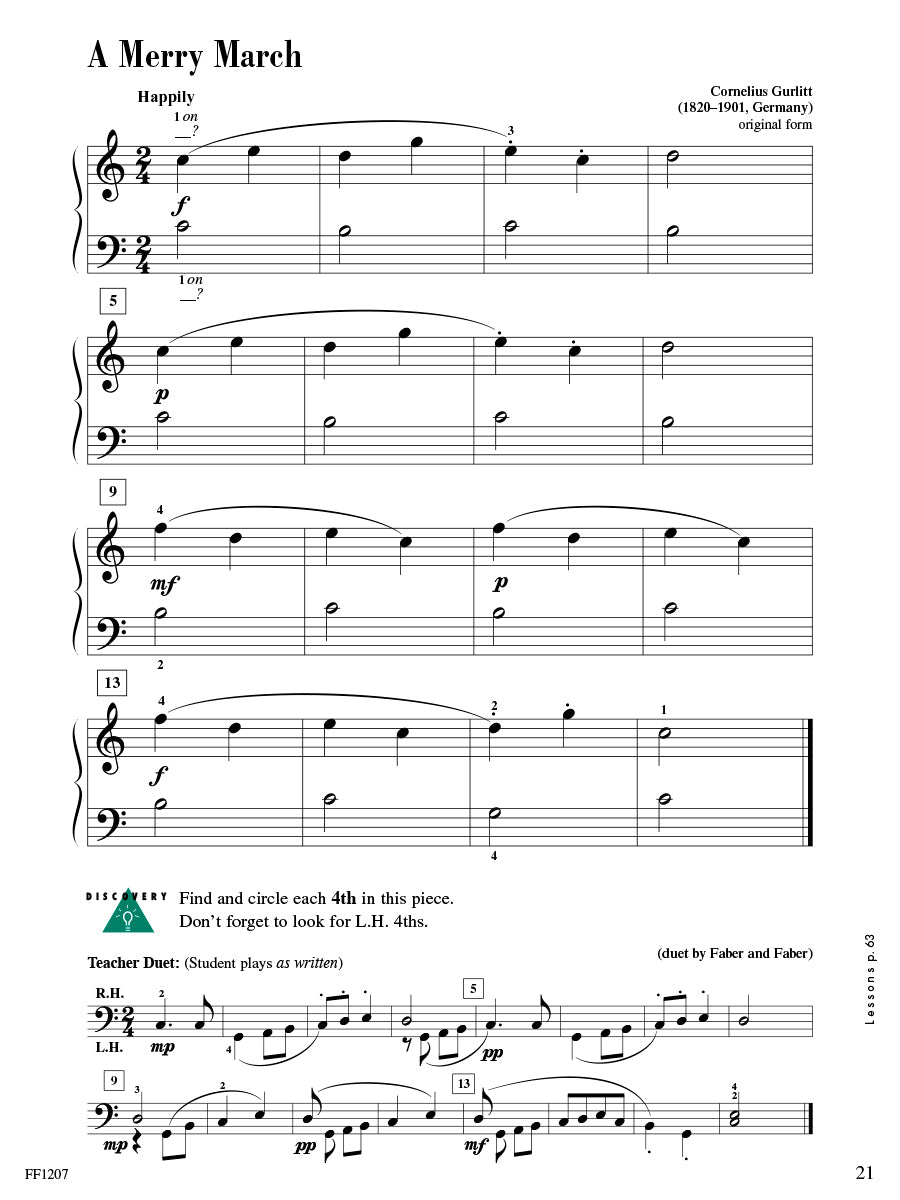 Accelerated Piano Adventures® Performance Book 1