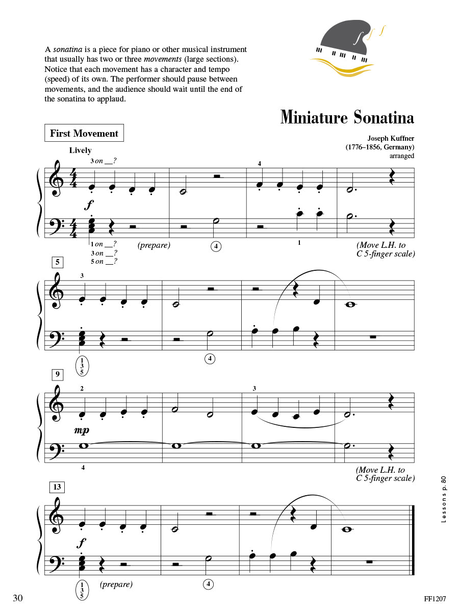 Accelerated Piano Adventures® Performance Book 1