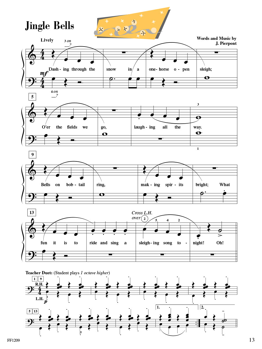 Accelerated Piano Adventures® Christmas Book 1