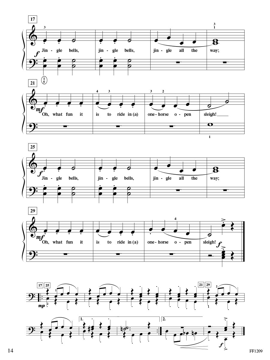 Accelerated Piano Adventures® Christmas Book 1