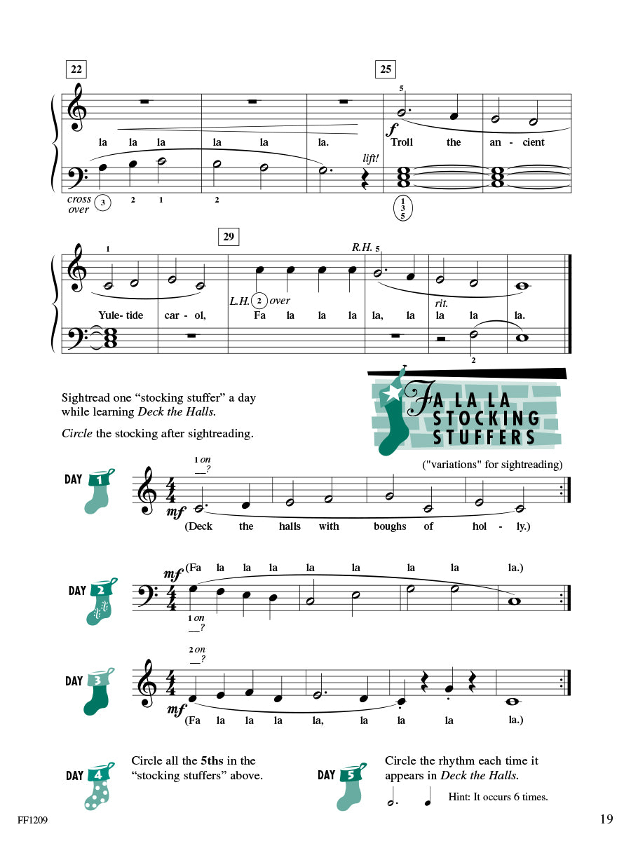 Accelerated Piano Adventures® Christmas Book 1