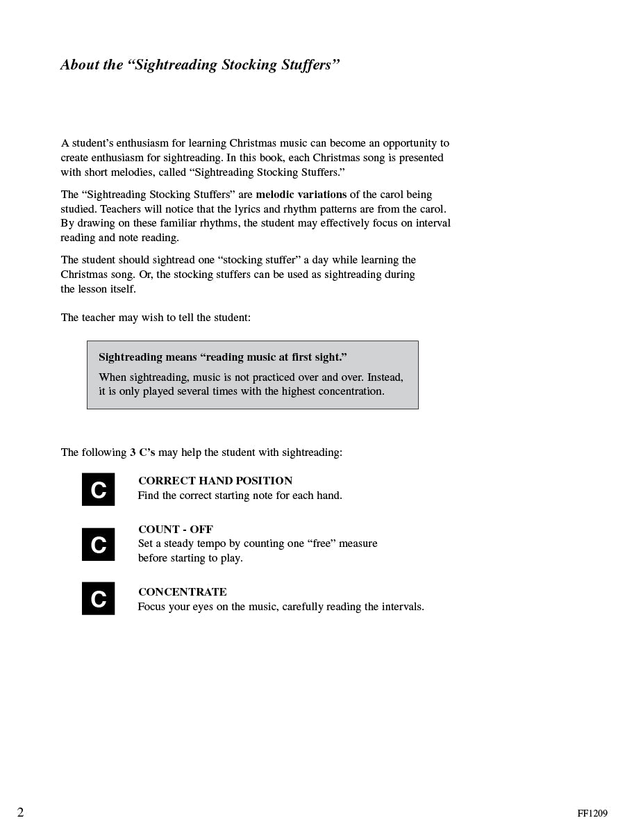 Accelerated Piano Adventures® Christmas Book 1