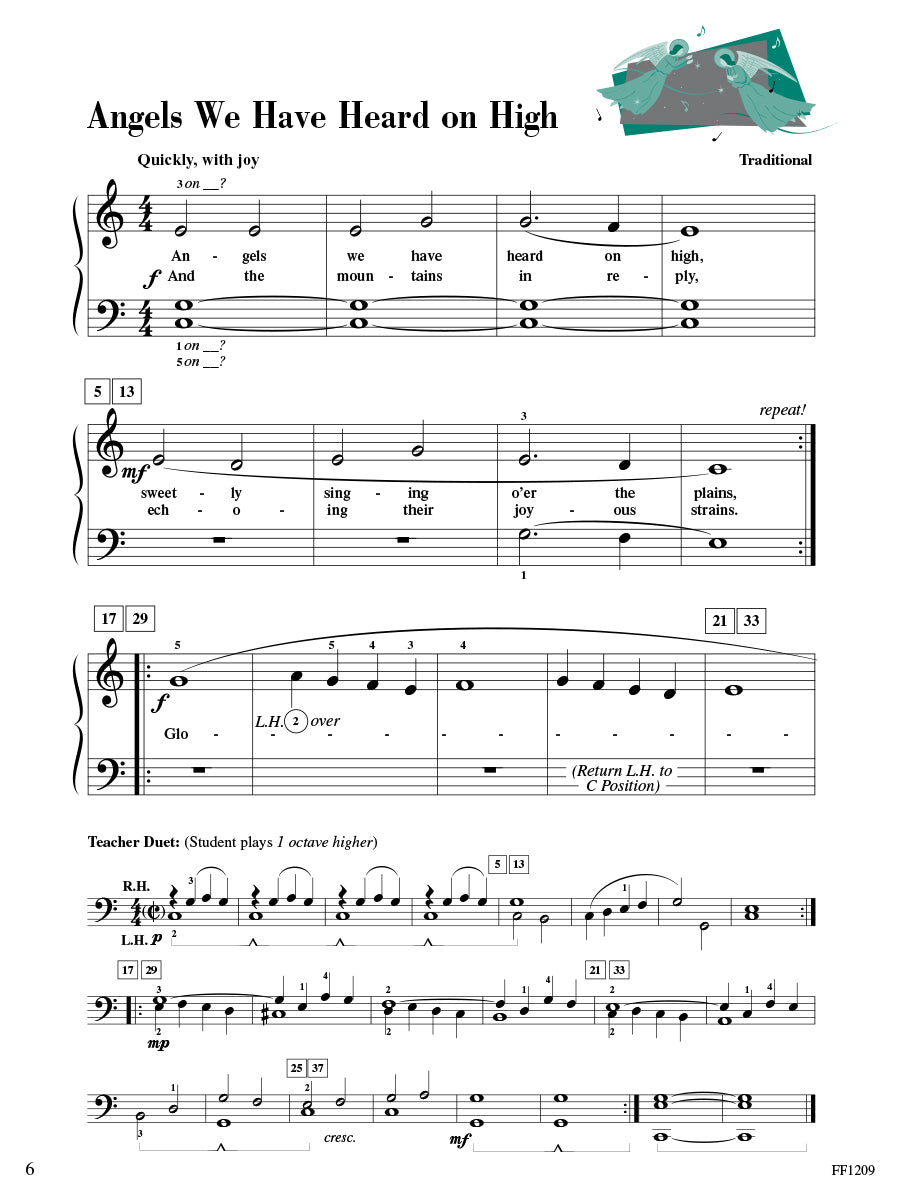 Accelerated Piano Adventures® Christmas Book 1