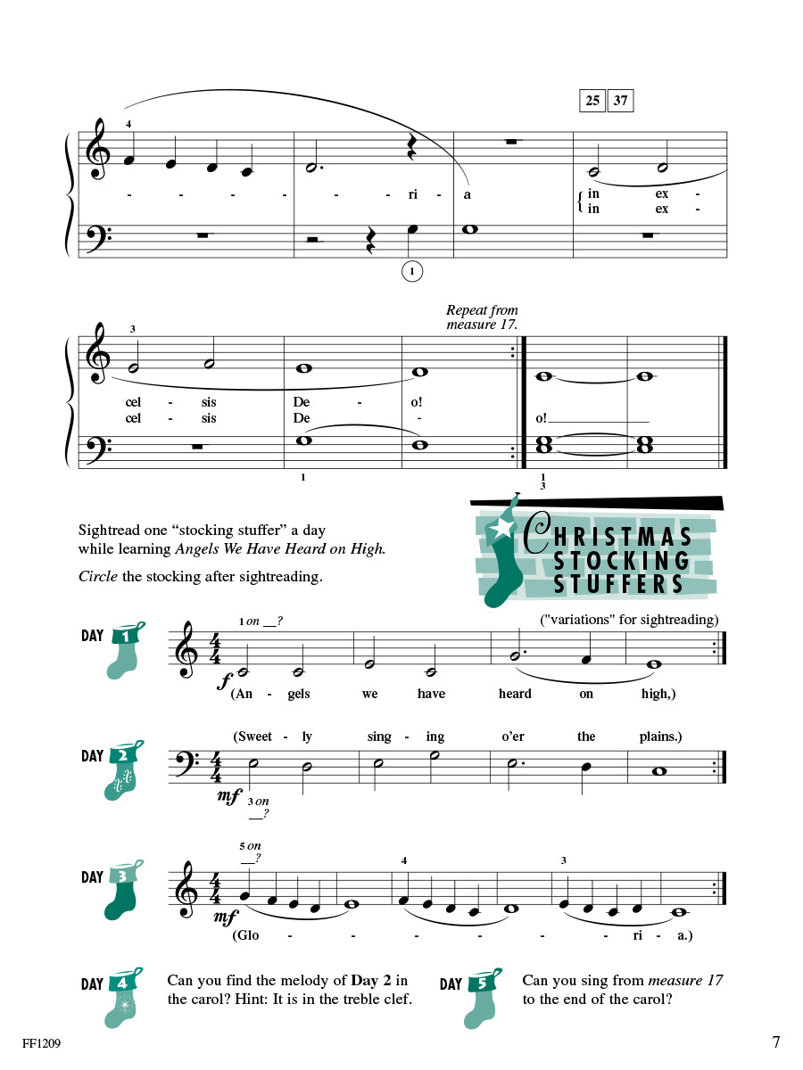 Accelerated Piano Adventures® Christmas Book 1