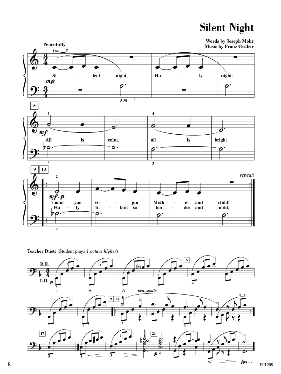 Accelerated Piano Adventures® Christmas Book 1