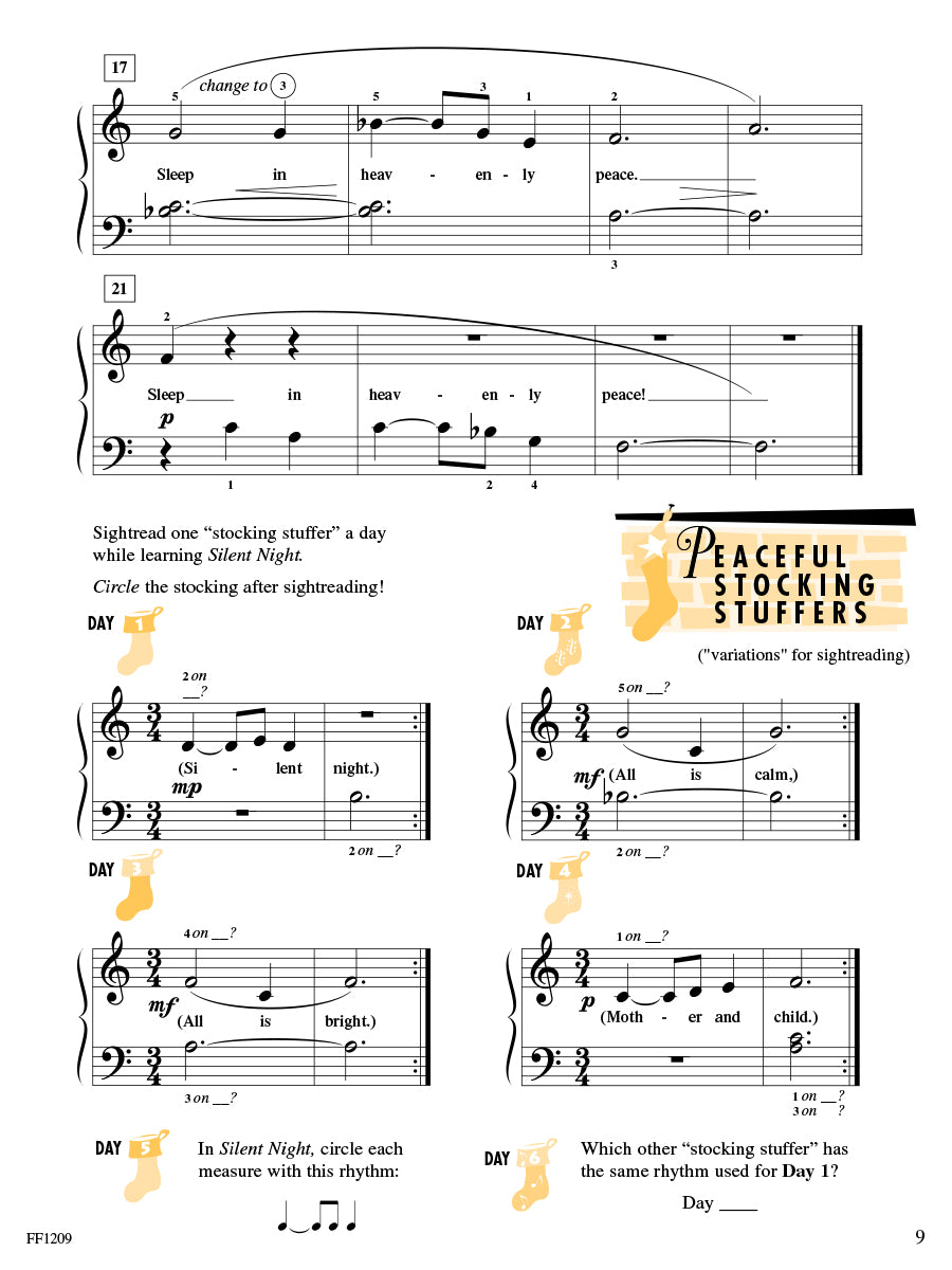 Accelerated Piano Adventures® Christmas Book 1