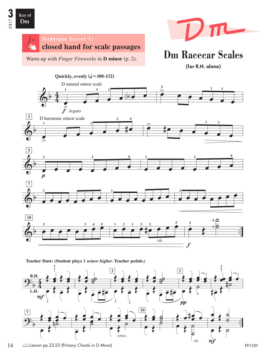 Piano Adventures® Level 3B Technique & Artistry Book