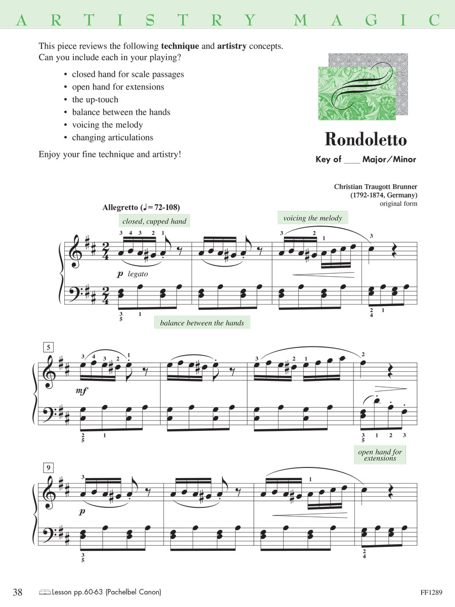 Piano Adventures® Level 3B Technique & Artistry Book