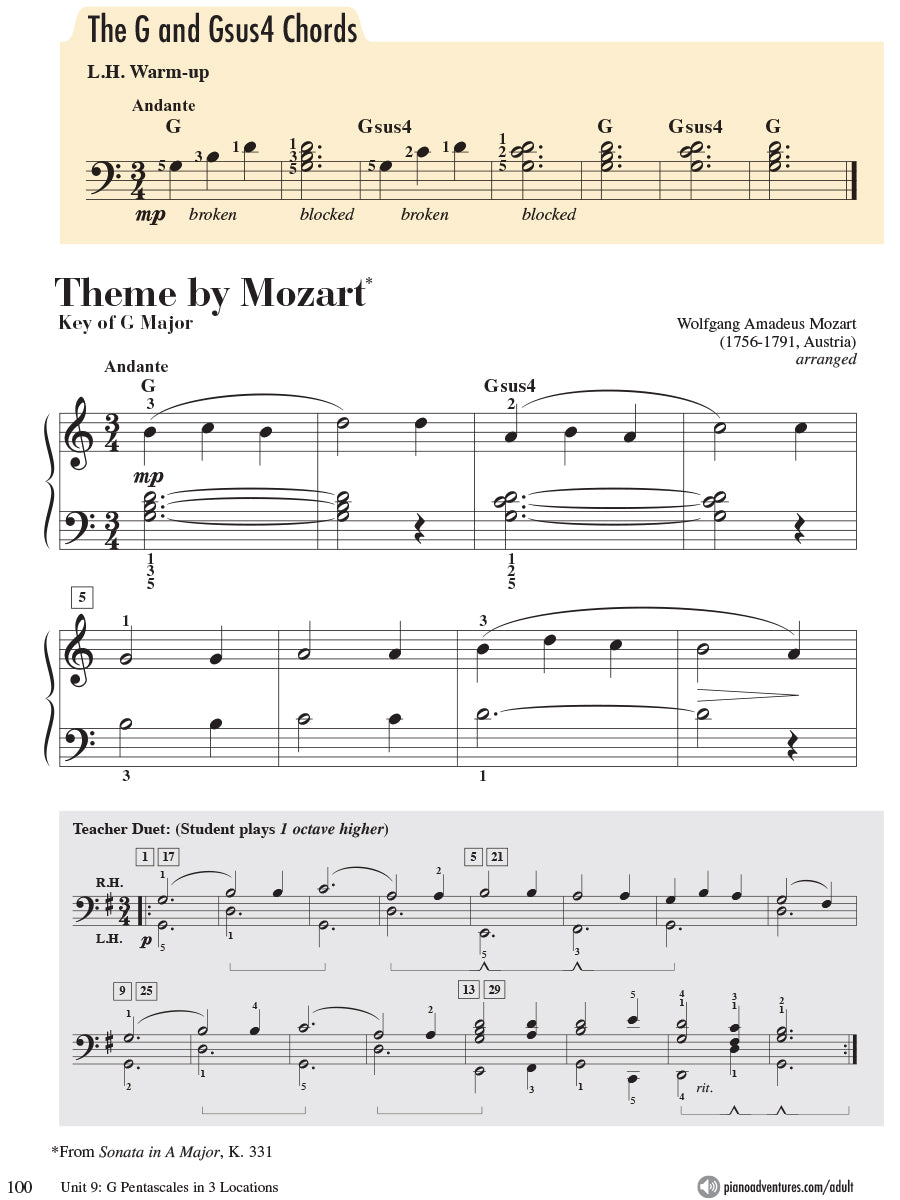 Adult Piano Adventures All-in-One Course Book 1