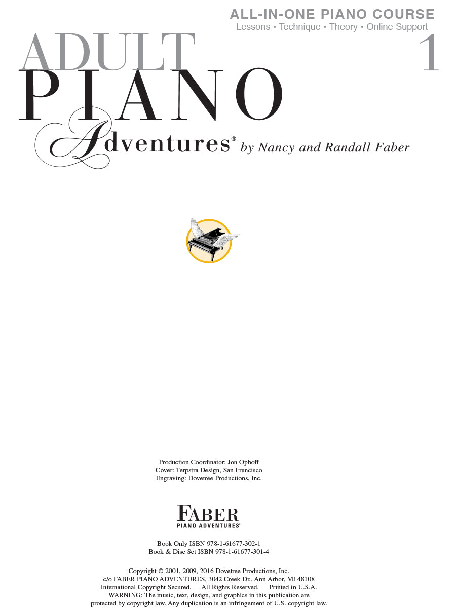 Adult Piano Adventures All-in-One Course Book 1
