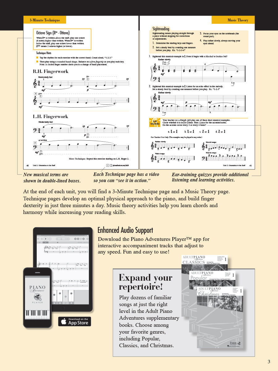 Adult Piano Adventures All-in-One Course Book 1