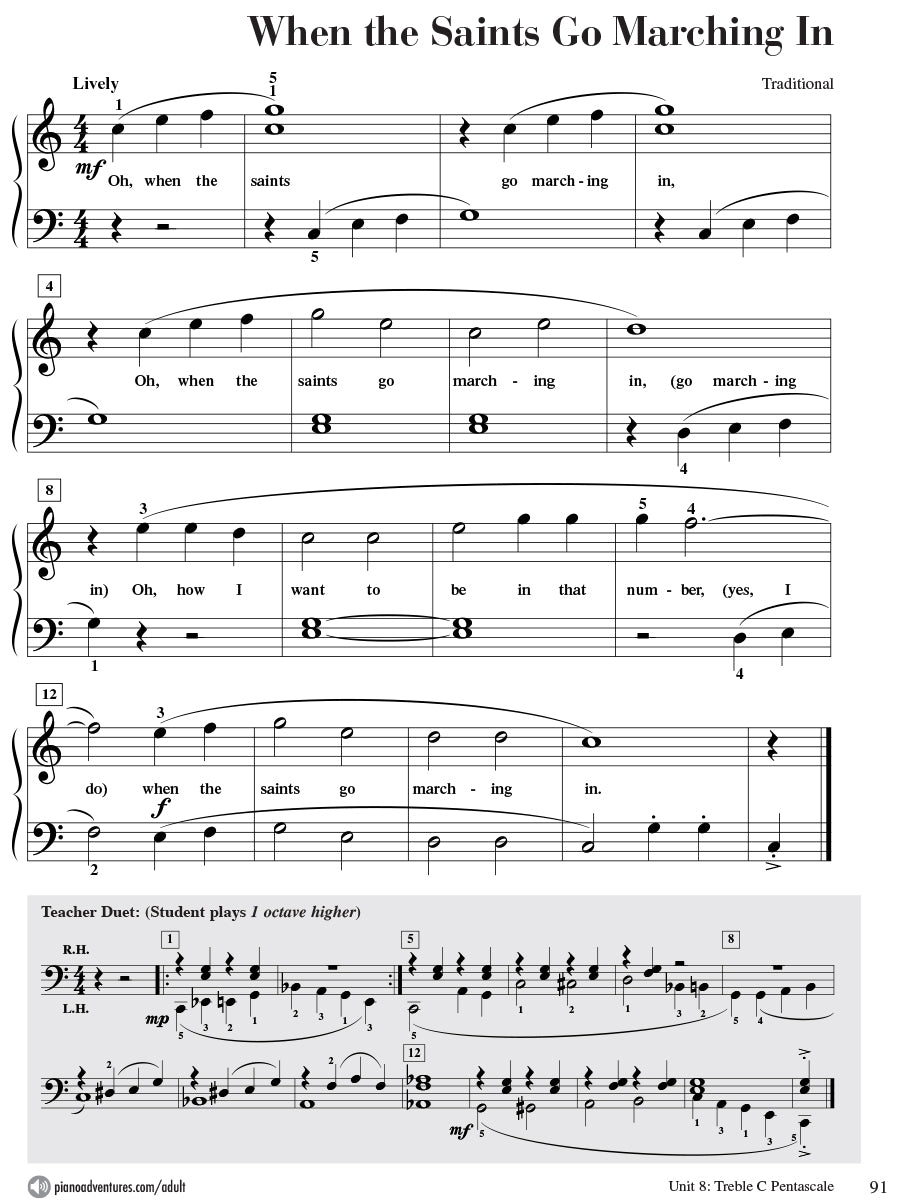 Adult Piano Adventures All-in-One Course Book 1