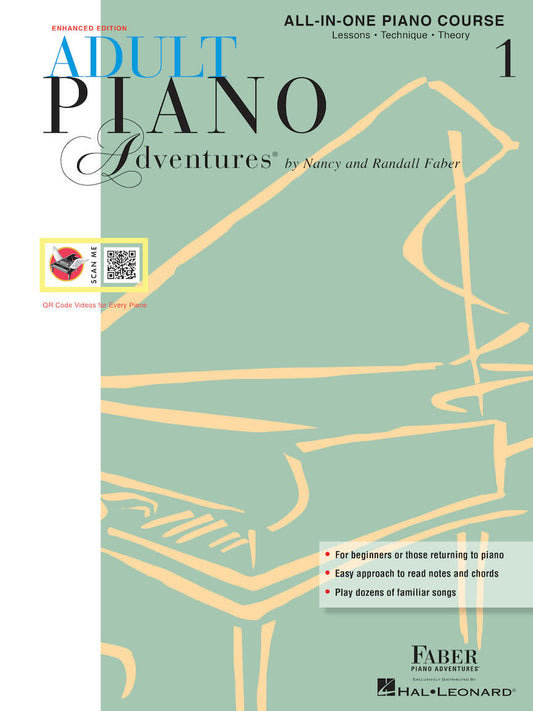 Adult Piano Adventures All-in-One Course Book 1