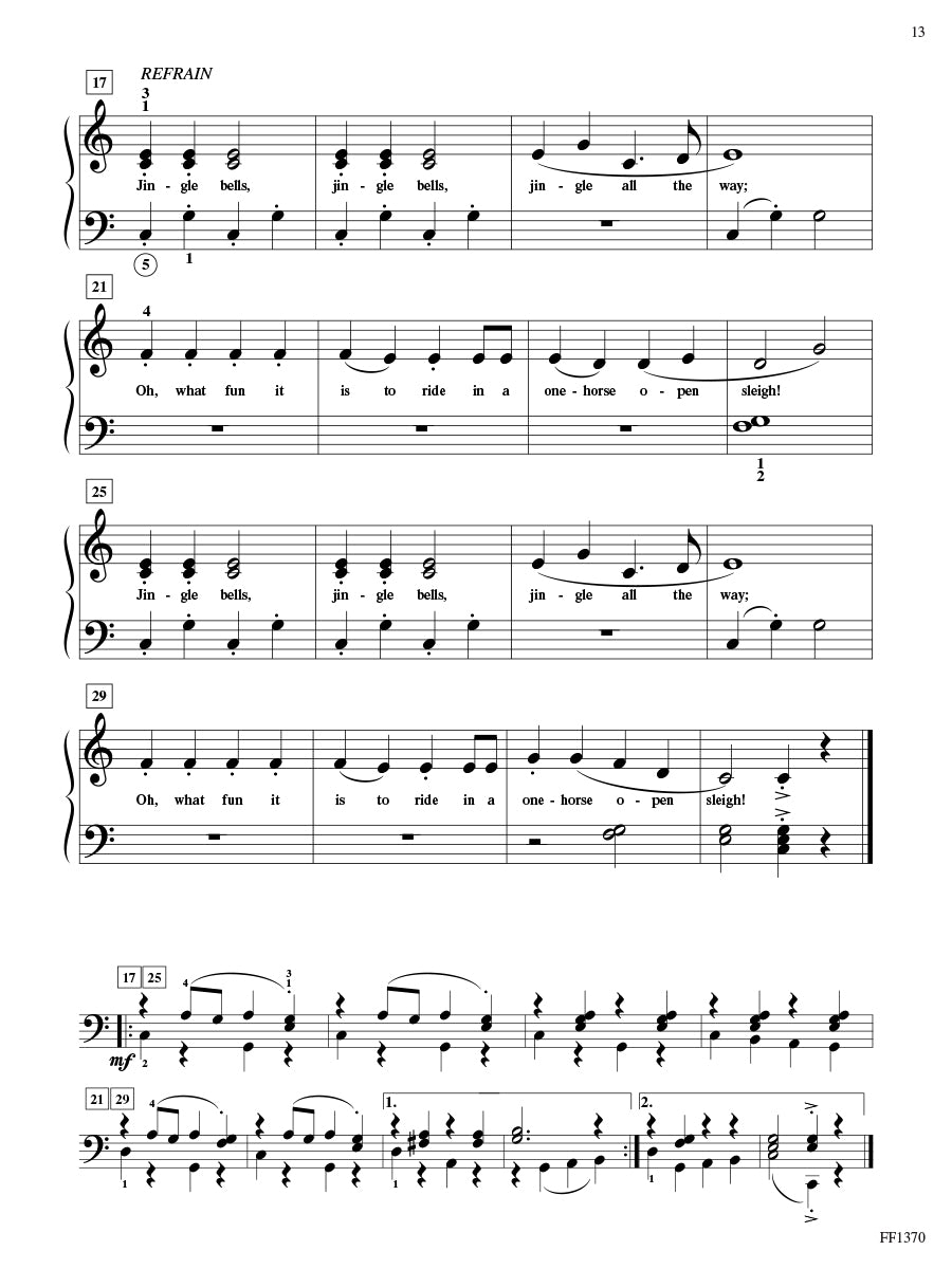 Adult Piano Adventures Christmas Book 1